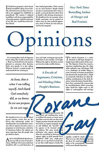 Beispielbild fr Opinions: A Decade of Arguments, Criticism, & Minding Other People's Business zum Verkauf von Powell's Bookstores Chicago, ABAA