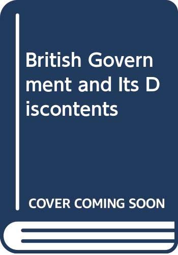 9780063370166: British Government and Its Discontents