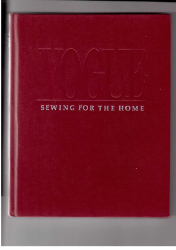 Stock image for Vogue Sewing for the Home for sale by ThriftBooks-Atlanta