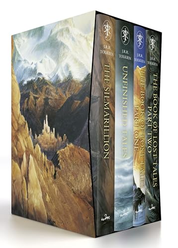 Stock image for The History of Middle-earth Box Set #1: The Silmarillion / Unfinished Tales / Book of Lost Tales, Part One / Book of Lost Tales, Part Two (The History of Middle-earth Box Sets, 1) for sale by Lakeside Books
