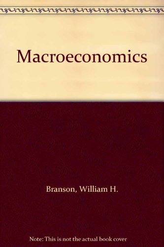 Macroeconomics (9780063502024) by Branson