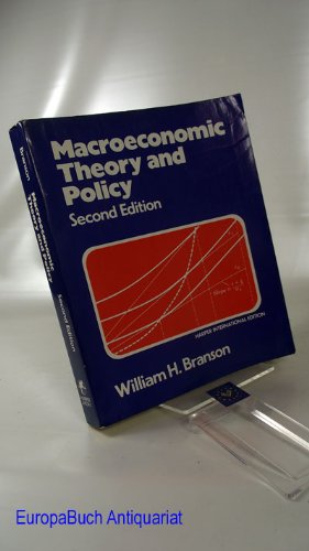 9780063502055: Macro Theory & Policy 2e Int