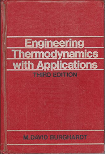 Stock image for Engineering Thermodynamics with Applications for sale by Green Street Books