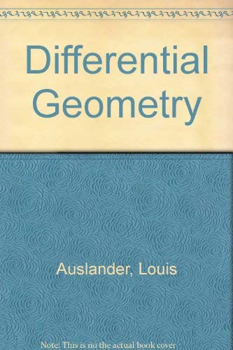 9780063560031: Differential Geometry