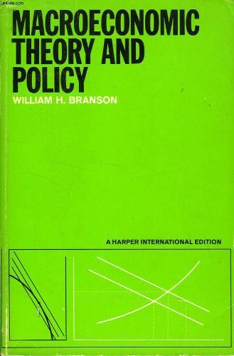 9780063560987: Macroeconomic Theory and Policy