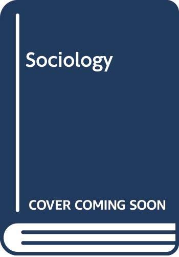 Stock image for Sociology for sale by Hawking Books
