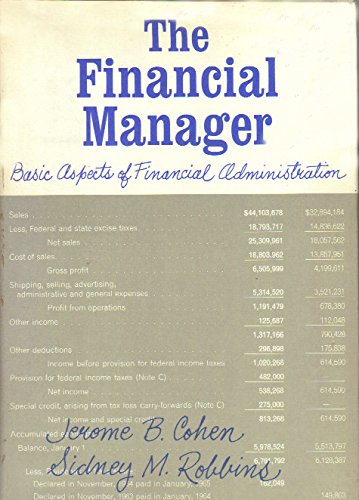 9780063561175: Financial Manager