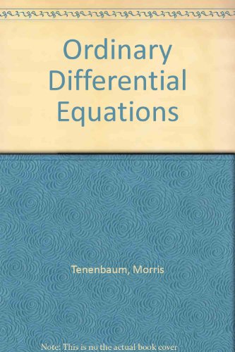 9780063565203: Ordinary Differential Equations