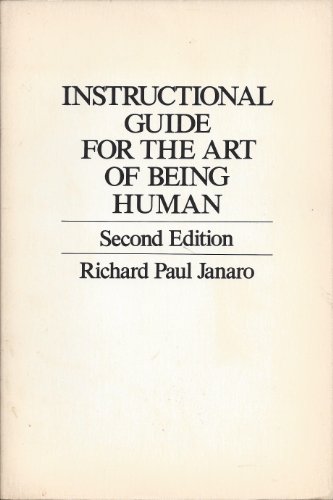 Imagen de archivo de Instructional Guide Art of Being Human a la venta por Robinson Street Books, IOBA