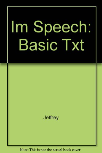 9780063632745: Im Speech: Basic Txt