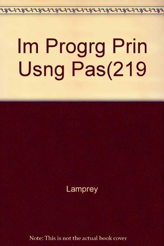 9780063638303: Im Progrg Prin Usng Pas(219