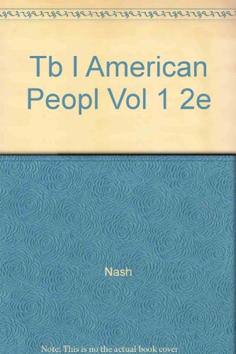 9780063647558: Tb I American Peopl Vol 1 2e