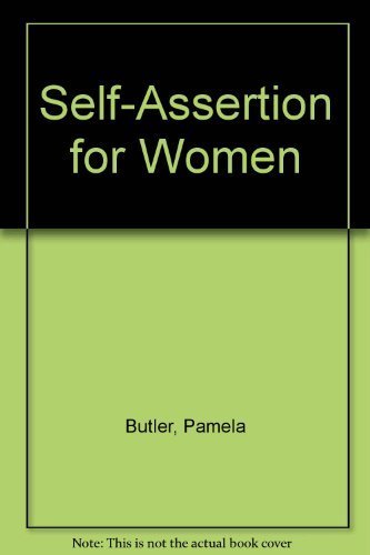 Beispielbild fr Self-assertion for women: A guide to becoming androgynous zum Verkauf von ThriftBooks-Dallas