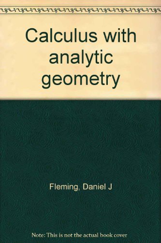 Beispielbild fr Calculus with analytic geometry zum Verkauf von ThriftBooks-Dallas
