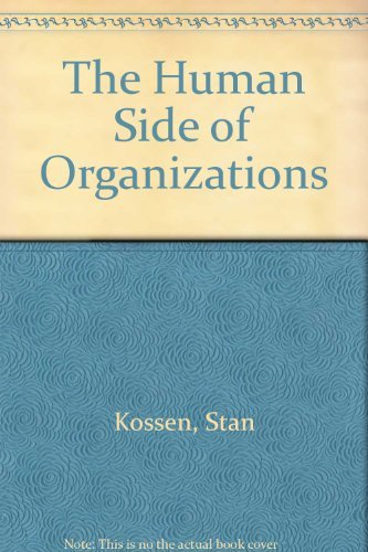 9780063847194: The Human Side of Organizations