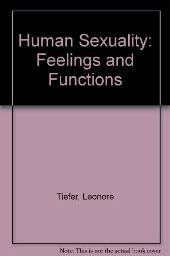 9780063847453: Human Sexuality: Feelings and Functions