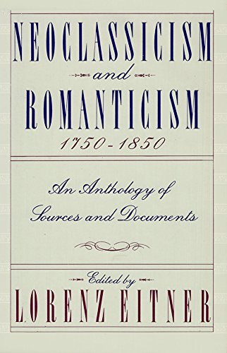 9780064301862: Neoclassicism and Romanticism: An Anthology of Sources and Documents (Icon Editions)