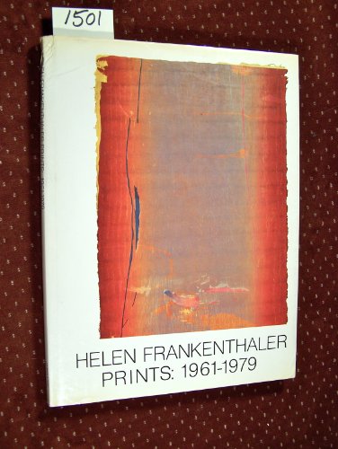 9780064340205: Helen Frankenthaler prints, 1961-1979 (Icon editions)