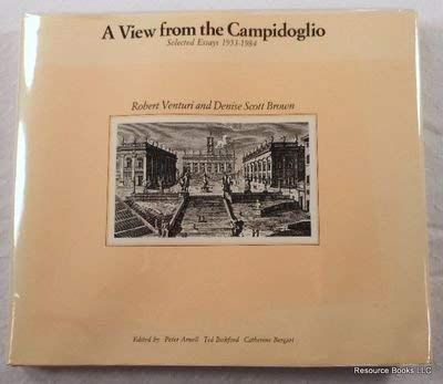 Imagen de archivo de A View from the Campidoglio: Selected Essays 1953-1984 (ICON EDITIONS) a la venta por Wonder Book