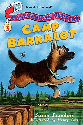 All-American Puppies #3: Camp Barkalot (9780064408875) by Saunders, Susan