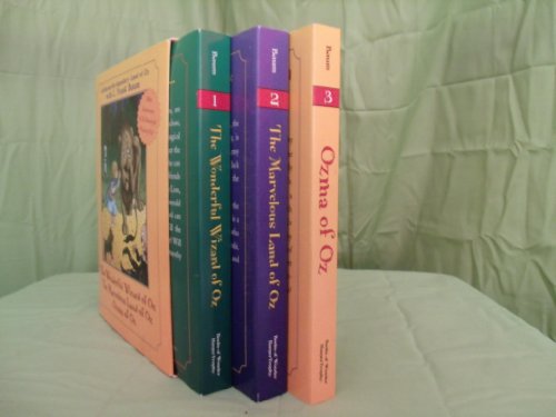 9780064409476: The Wonderful Wizard of Oz/the Marvelous Land of Oz/Ozma of Oz: Boxed Set
