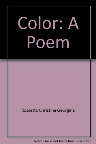 9780064433617: Color: A Poem
