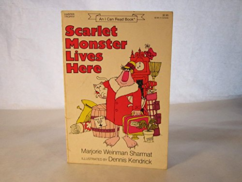 Beispielbild fr Scarlet Monster Lives Here (An I Can Read Book) zum Verkauf von SecondSale