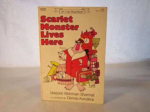 Stock image for Scarlet Monster Lives Here (An I Can Read Book) for sale by SecondSale