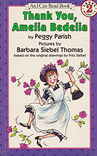 Imagen de archivo de Thank You, Amelia Bedelia (I Can Read Book Level 2) a la venta por SecondSale