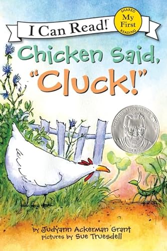 Beispielbild fr Chicken Said, "Cluck!" (My First I Can Read) zum Verkauf von SecondSale