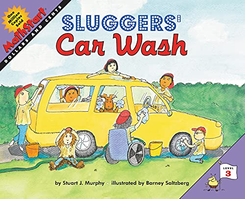 9780064462488: Sluggers' Car Wash: Dollars and Cents (MathStart 3)