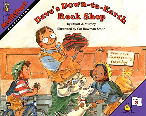 Dave's Down-to-Earth Rock Shop (MathStart 3) (9780064467292) by Murphy, Stuart J.