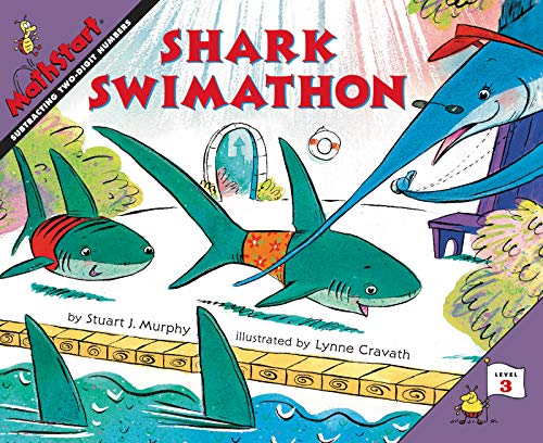 9780064467353: Shark Swimathon (MathStart 3)