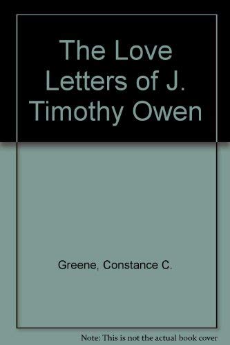 9780064470261: The Love Letters of J. Timothy Owen