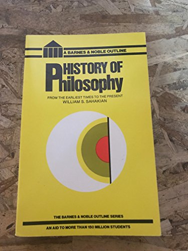 9780064600026: History of Philosophy (College Outline)