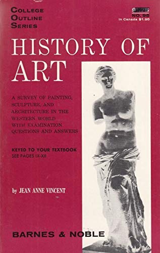 9780064600958: History of Art (College Outline)