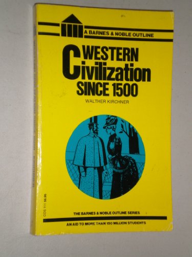 Beispielbild fr Western Civilization Since 1500 zum Verkauf von Jenson Books Inc