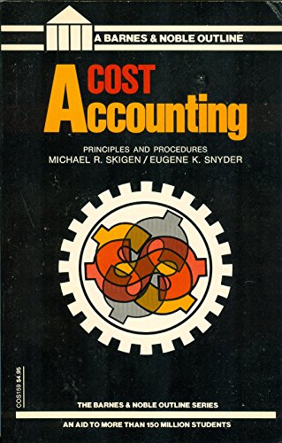 Beispielbild fr Cost Accounting zum Verkauf von Better World Books