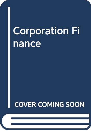 Stock image for Corporation Finance: An Introduction to Principles and Practices (A Barnes & Noble Outline) for sale by gearbooks