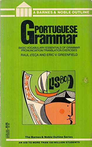 Beispielbild fr Portuguese Grammar (College Outline) zum Verkauf von Half Price Books Inc.