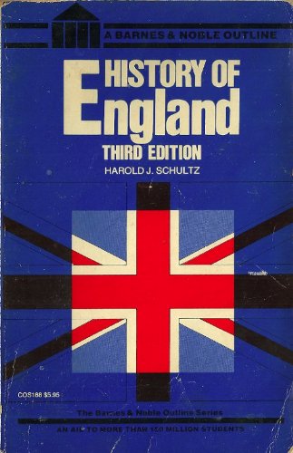 Beispielbild fr History of England (Barnes & Noble outline series ; COS 188) zum Verkauf von Wonder Book