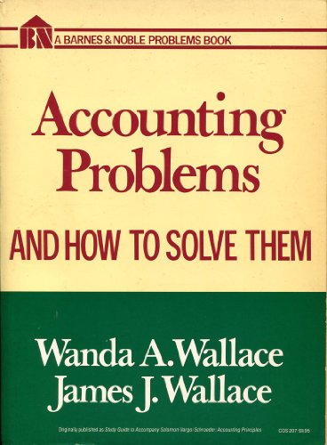 Stock image for Accounting Problems and How to Solve Them for sale by Crossroads Books