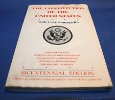 Beispielbild fr The Constitution of the United States, with case summaries (COS) zum Verkauf von SecondSale