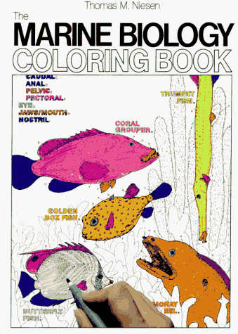 9780064603034: The Marine Biology Colouring Book (College Outline S.)