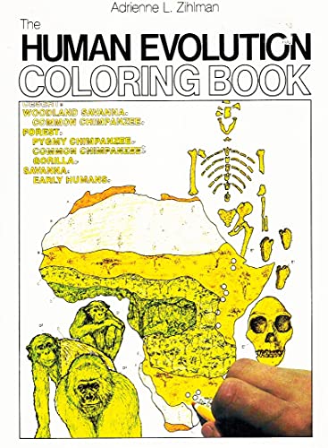 Stock image for The Human Evolution Coloring Book for sale by Wonder Book