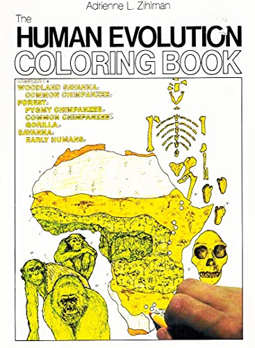 The Human Evolution Coloring Book (College Outline)