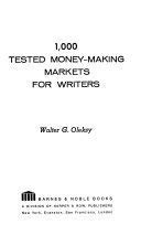 Stock image for 1,000 tested money-making markets for writers (A Barnes & Noble reference book) for sale by Wonder Book
