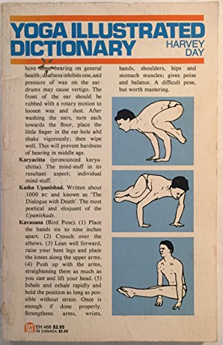 Stock image for Yoga illustrated dictionary for sale by Better World Books
