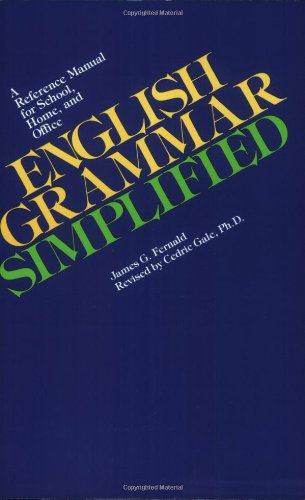 Beispielbild fr English Grammar Simplified zum Verkauf von Wonder Book