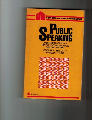 Beispielbild fr Public Speaking and Other Forms of Speech Communication zum Verkauf von ThriftBooks-Dallas